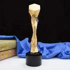 Award Crystal Souvenir Souvenircrystal 2020 Hot Selling Award Crystal Metal Trophy For Music Souvenir