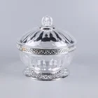 Round Bowl Bowls New Design Food Candy Storage Transparent Round Decorative Small Ps Clear Plastic Salad Bowl With Lids