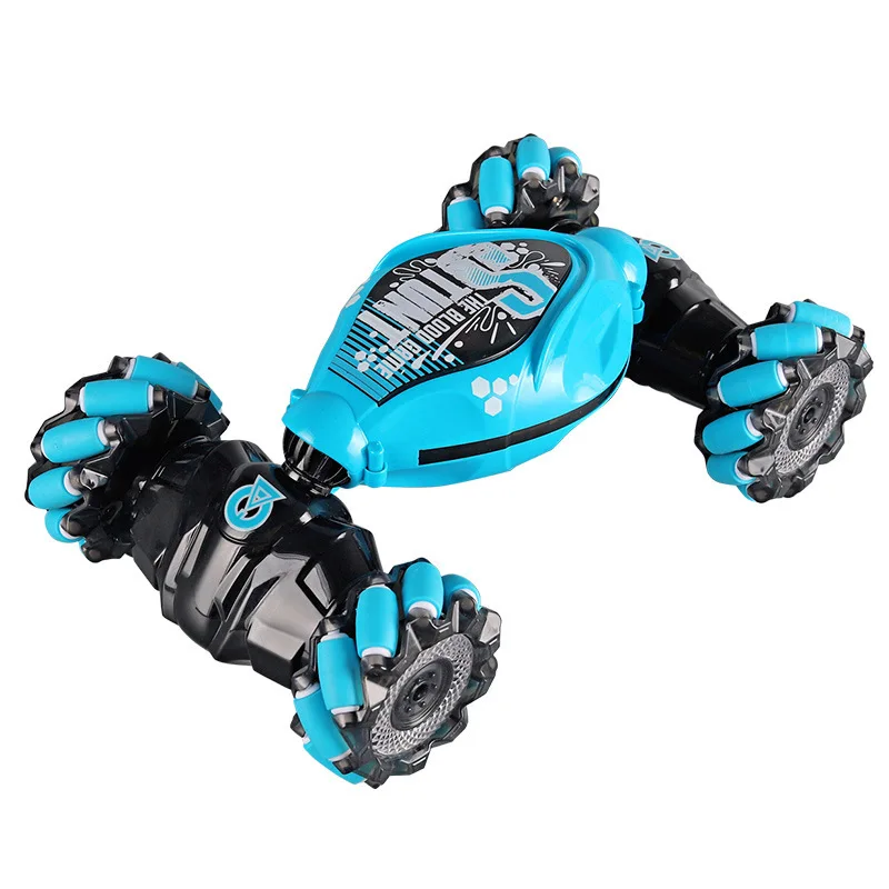 2.4G Stunt Remote Control Car Toy Gesture Sensing RC Stunt Car Rotation 360 Dual Control RC  Car for Kids