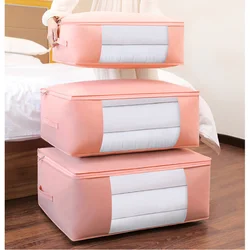 Wholesale Custom Non Woven Under bed Storage Organizer Bags For Comforters Clothes Blanket Storage
