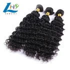 Glue Weft Wholesale Hair No Glue No Thread No Clips Machine Weft High End Virgin Brazilian Deep Wave Human Hair Bundles