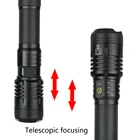 Torch Hand Torche Led Rechargeable Torch Usb Hand Torch Zoom Flashlight Torche Rechargeable