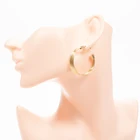Hoop Earring Earringshoop Classic Design Fashion New Metal Wire Hoop Earring For Women Gold Plated