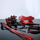 Toys Sex Adult Adults New Wholesale And Customized 7pcs PU BDSM Bondage Set Toys Sex Adult For Adults