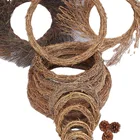 Wedding Flowers Wreaths Natural Rattan Flower Wreath Wedding Decorations Gifts