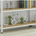 Store PomeloHome Promotional Corrugated Sakand Rack Store Display Retail Wooden Supermarket Shelves