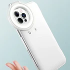 1W Type-C Power Smart Mobile Ring Flash Selfie Live Fill Light Phone Case For Apple IPhone 12 12 Pro