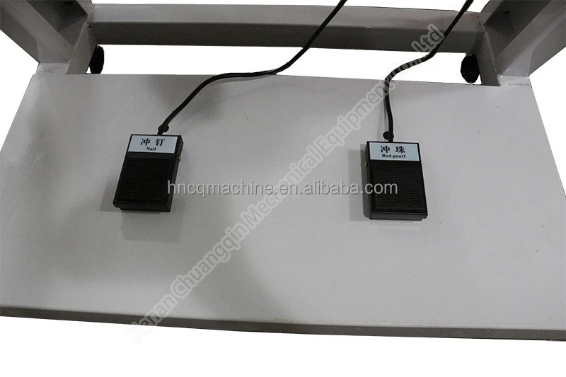 Nail Beads Fixing Machine Automatic Pearl Setting Machine Single Head