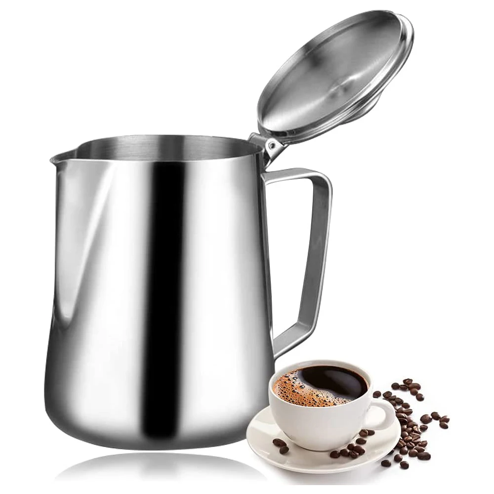 Stainless Steel Milk Coffee Latte Tea Jug Frothing Art Pitcher Cup Kitchen Tool 