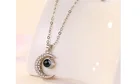 Pendant Silver Fashion Moon Necklace Pendant Silver 925 For Prime Day Gifts Silver Jewelry Necklaces