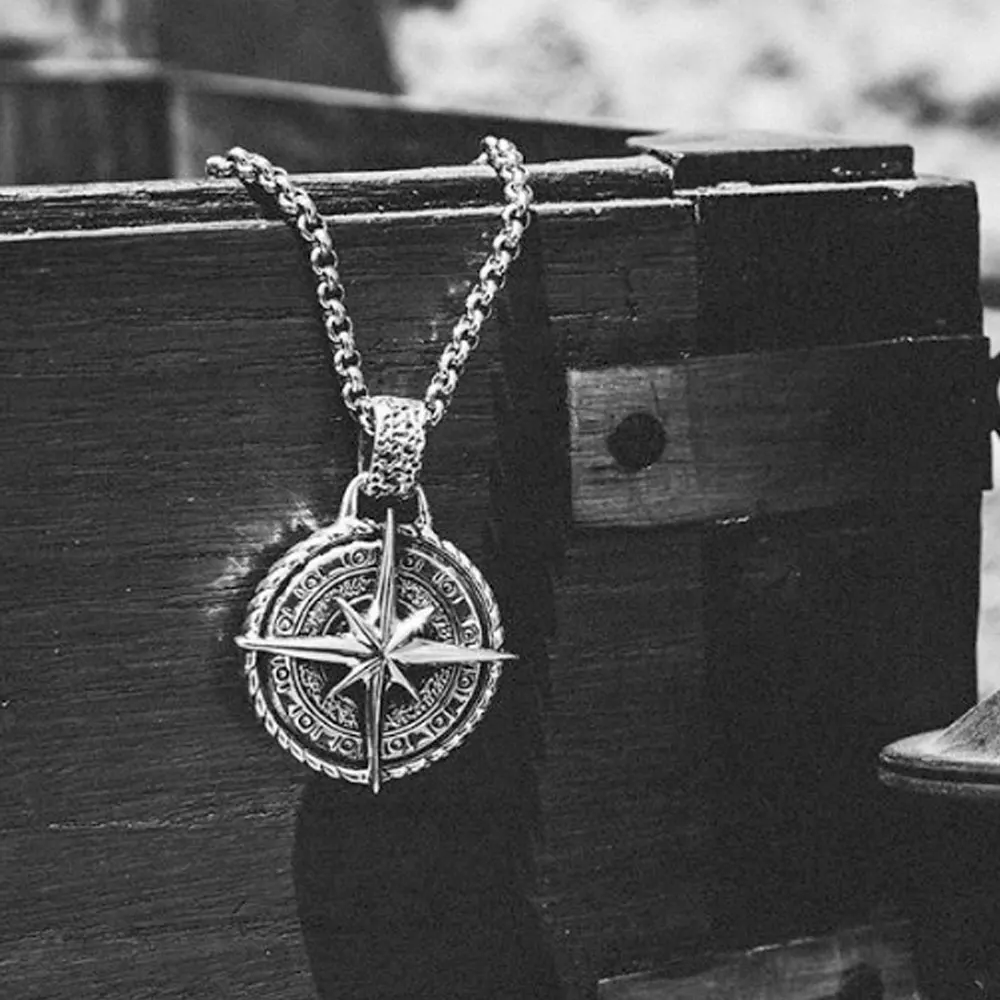 Buy Compass Necklace,Pendant Necklace 