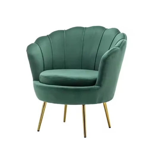 2024 Nordic Living Room Flower Shape Single Seat Velvet Sofa Lounge Chairs Hacf736e4a54e4af9bbea100e04c2f158I