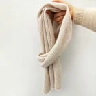 Factory Scarf Knitted Factory Price Newest New Design Mini Knit Scarf Knitted Cashmere Neckerchief