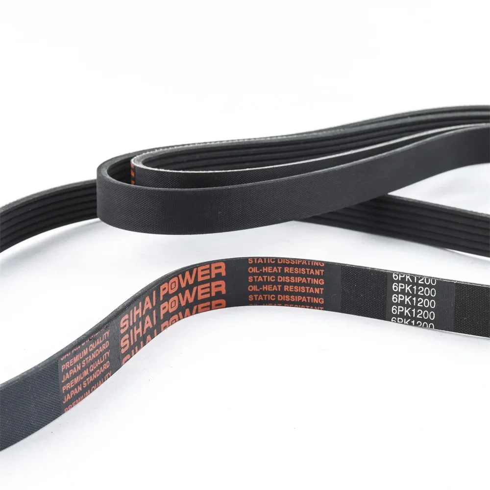 Factory Produced Produced Rubber V Ribbed Belt with 8PK 1550 details