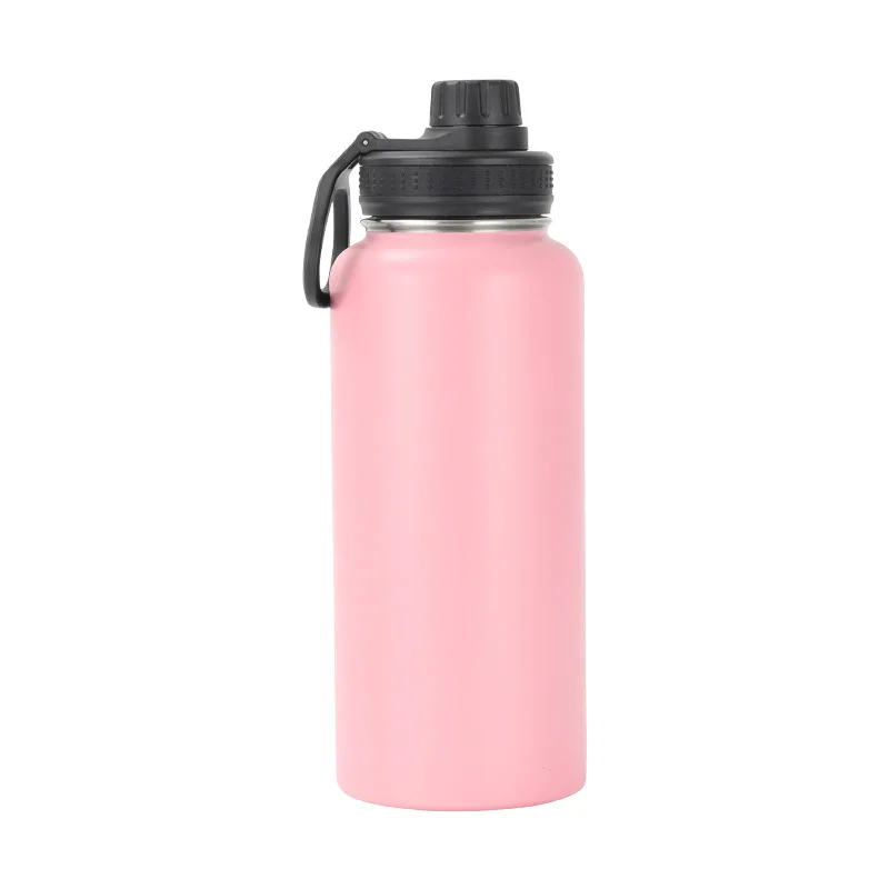 Custom logo 304 Stainless Steel Double Wall Vacuum Insulated Outdoor Sports Water Bottle