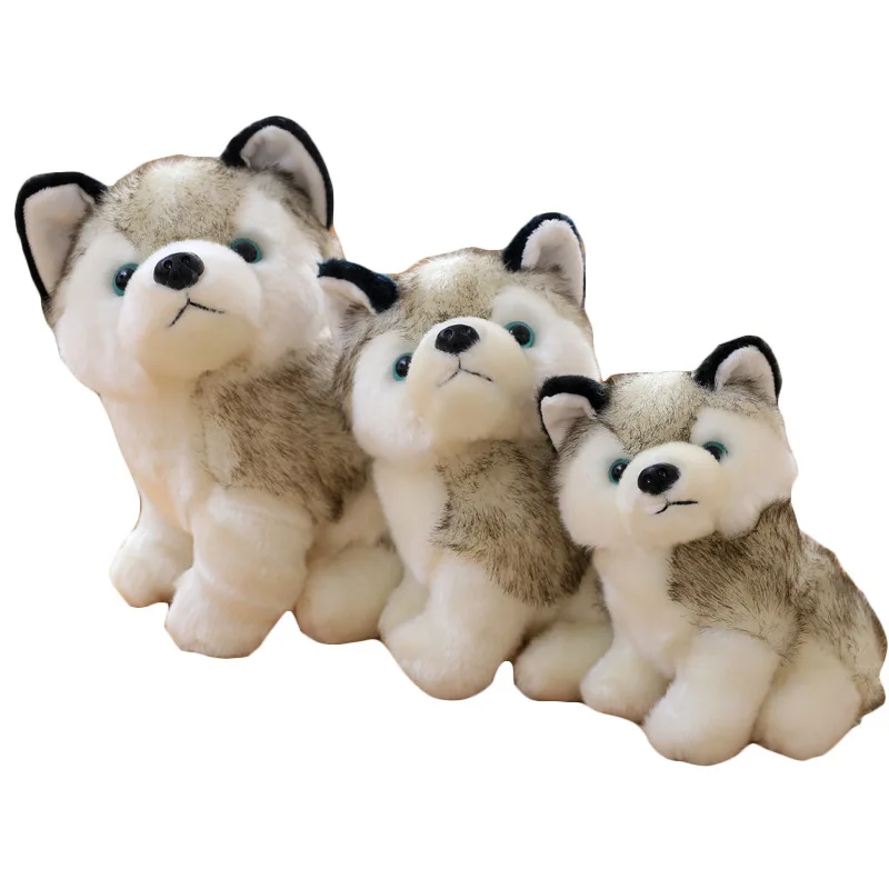 small stuffed husky