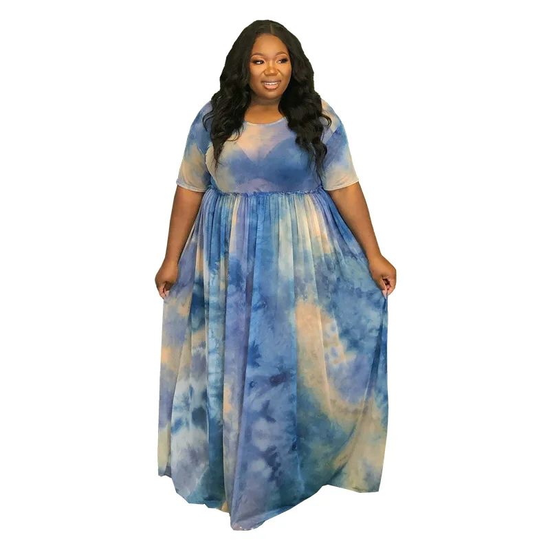 camouflage maxi dress plus size