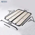 Bed Strong Load-bearing High Quality Wood Slatted Bed Base King