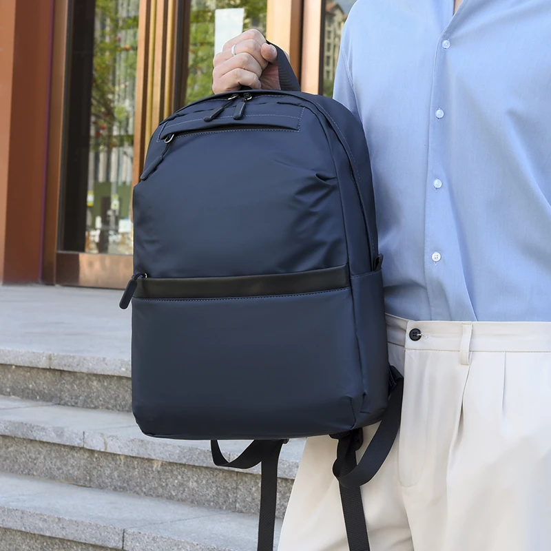 Hot selling oxford fabric leisure custom logo backpack good lining laptop bag backpack rucksack