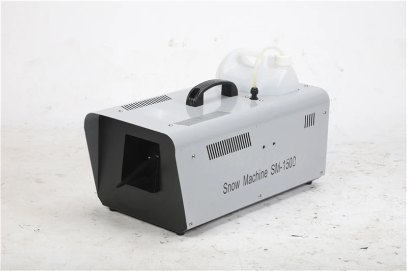1500W Stage DJ Party Snow Flake Effect Maker Snow Machine with Wire Remote Snow Blower Maker Machine Remote Control
