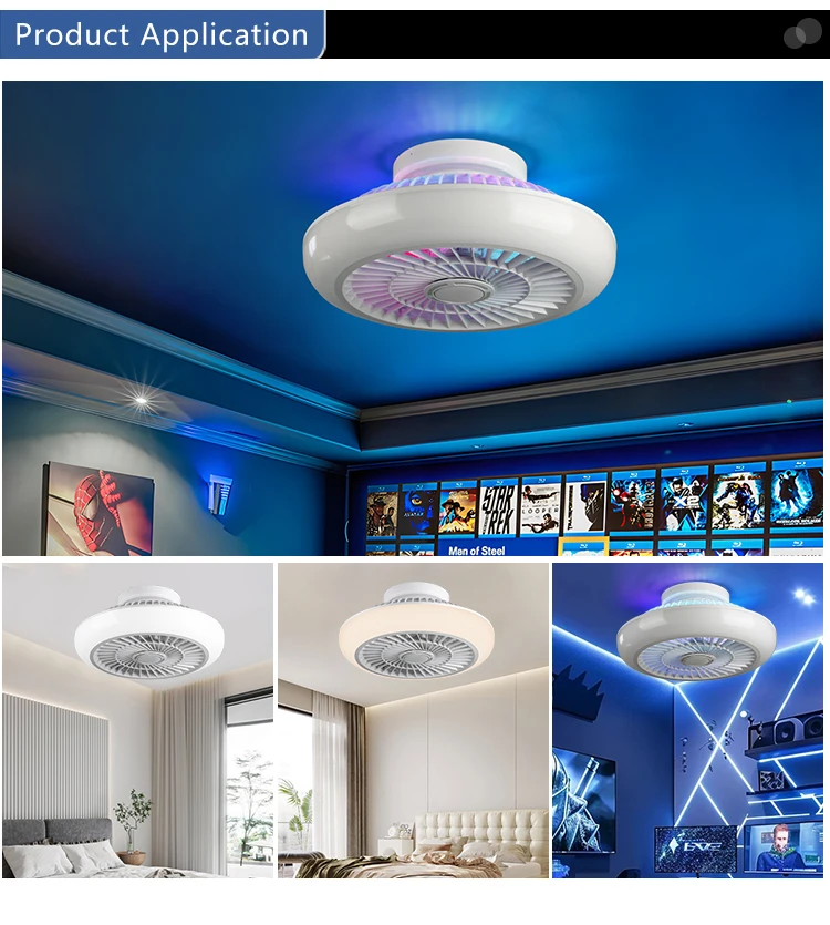 Ceiling Fan, 36W, Plastic - detail 24