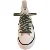 Multicolor 1cm Wide Cotton Herringbone Braid Shoelaces