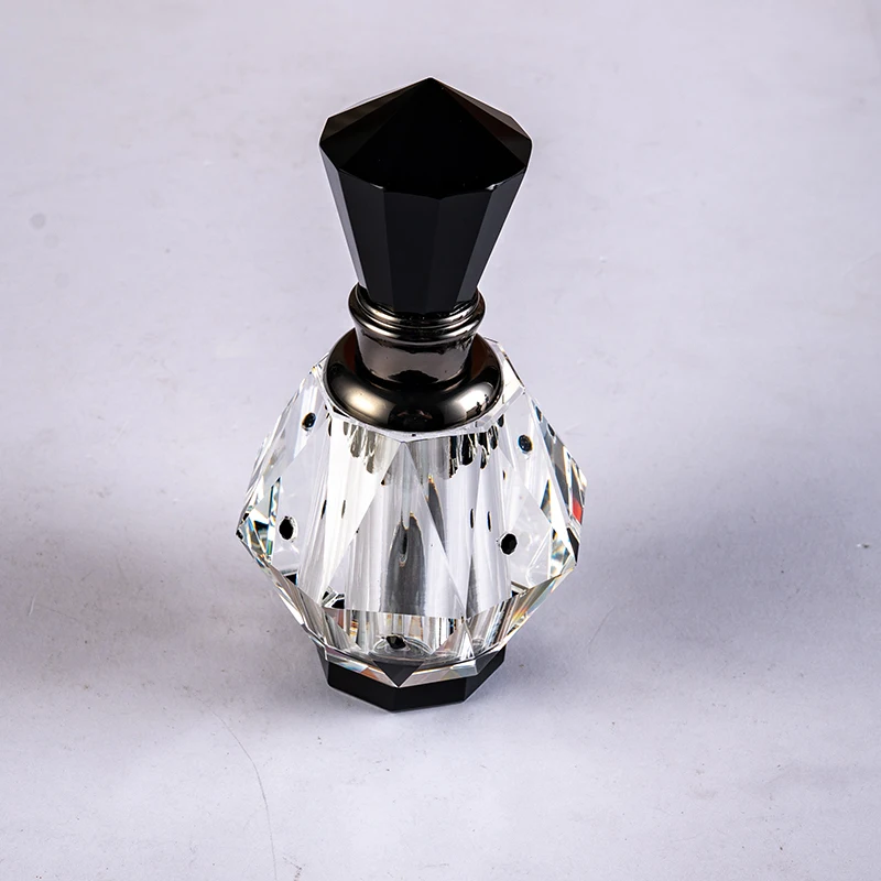 product wholesale hot sale customizable replaceable 12ml glass empty bottle elegant luxury crystal perfume bottle-9