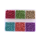 1 Beads 1 Box 2mm Charm Glass Seed Crystal Beads For DIY Jewelry Making B188-B199