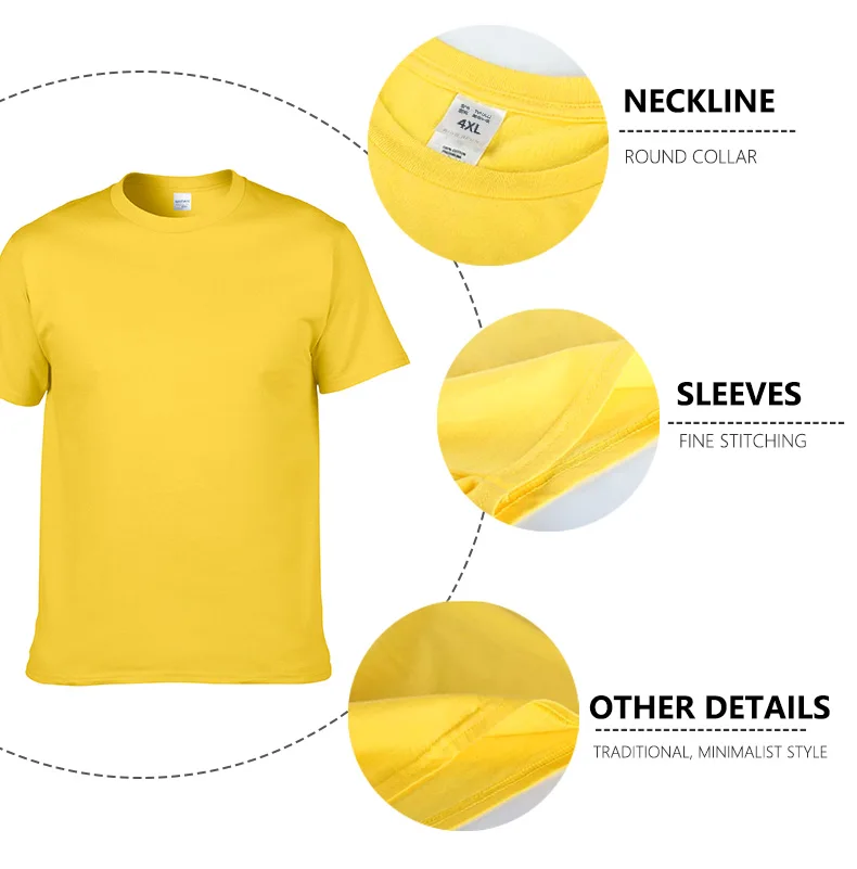 Factory Wholesale Solid Color T Shirts Custom Printed Graphic Logo T Shirt Design Sublimation Blank Plus Size Men T Shirts