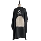 Salon Cape Barber And Salon Cape Custom Black Barber Salon Cape Print With Logo