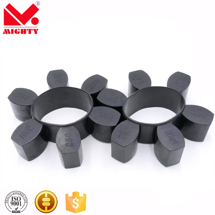 hrc,l high quality rubber spider coupling /elastomers in