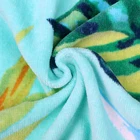 Towels Terry Towel Selling High Quality Beach Towels 100% Terry Velour Cotton Reactive Printing Beach Towel