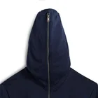 Blank Custom High Quality Spring Fzip Up Hoodie No String Blank Full Face Zip Hoodie