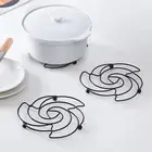Pad Kitchen Kitchenkitchen Heat-resistant Table Mat Flower Shape Stainless Steel Pot Pad Kitchen Pot Pan Mat