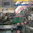 Can Machine New Design Automatic Tin Can Cap Liner Lining Machine Cap Wad Inserting Machine