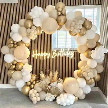 Wholesale Balloons Arch Kit Latex Metallic Balloons Garland Arch Set For Baby Shower Birthday Wedding Party Decoration