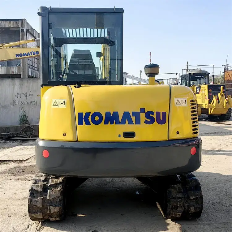 2023 Model Komatsu PC56 Excavator with 5.6 Ton Operating Weight and 0.22m³ Bucket Capacity
