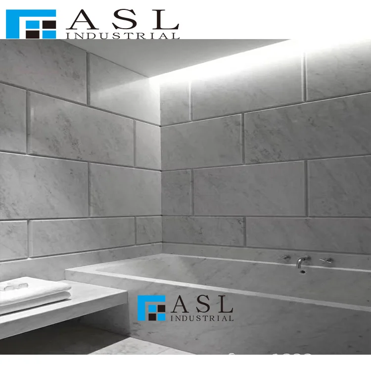 Luxury hotel marbles for indoors home white marble flooring marmol carrara white hotel bathroom marble floor tile