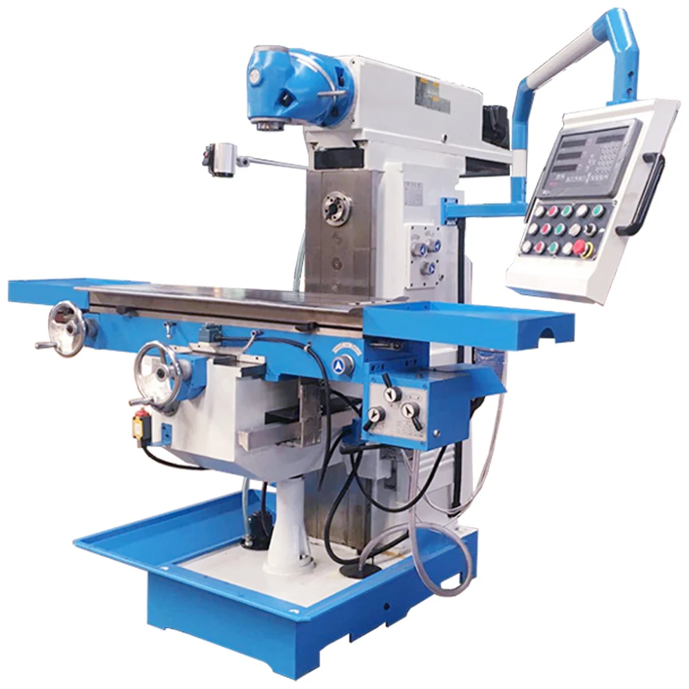 X Universal Vertical Turret Milling Machine With Ce Certification