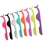 Custom Eyelash Private Eyelash Custom Private Label Professional Japan Colorful Eyelash Tweezers Sit
