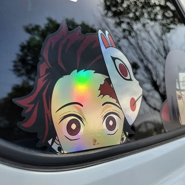 500 Design Wholesale Car Window Decals Stickers Vinyl Sexy Cute Anime Girl  Peeker Car Stickers Custom Waterproof Holographic - Buy Anime Stickers  Holographic,Anime Car Stickers,Anime Peeker Sticker Product on 
