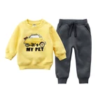 Clothing Cheap Sweatshirt Pants 2-piece Set Winter Kids Outfit Fashion Children's Clothing