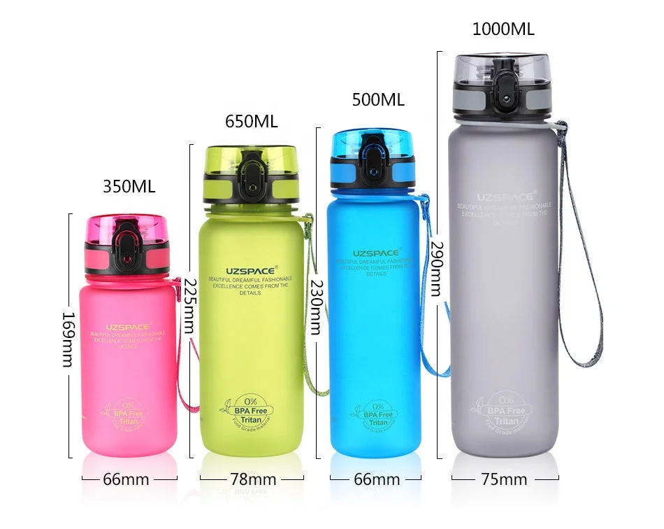 Large BPA Free Water Bottle Cactaki Water Bottle with Time Marker Non-Toxic for Fitness and Outdoor Enthusiasts Leakproof and Durable 1 Liter 32 Oz 