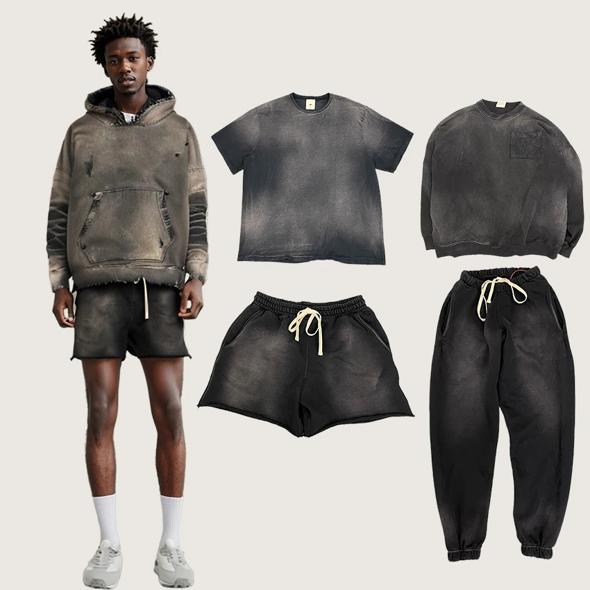 Men's Heavyweight 300-500 Gsm Hoodies Custom Printed Boxy Fit Pullover With Drop Shoulder Plain Sweatshirts Made Fleece Fabric Had2fcfccb2d740cbb52959fa51b3223aR