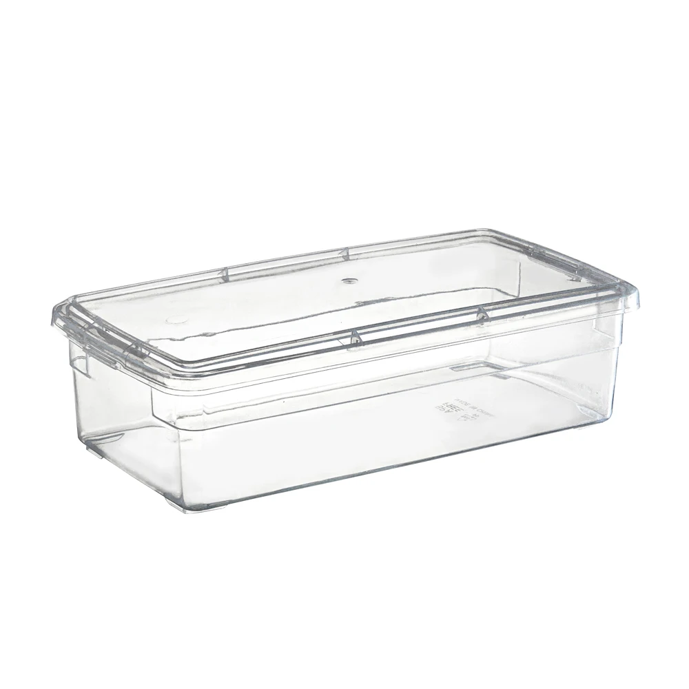 Products china wholesale  3.6L plastic storage box with snap lid