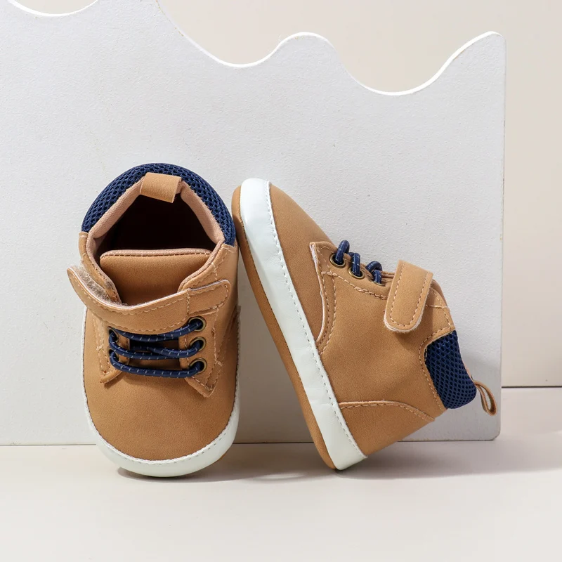 Wholesale Soft Sole Newborn Toddler Baby Shoes for Boys Baby Sneakers Spring Autumn 2024 manufacture