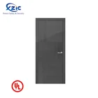 Gate Fire Rated Wooden Door Double Leaf UL Listed Fire Rated Main Gate Entrance Wooden Door For Lobby