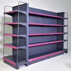 Racks Shelf Rack Wholesale Heavy Duty Cold-rolled Steel Supermarket Shelves Store Gondolas Display Racks Shelves