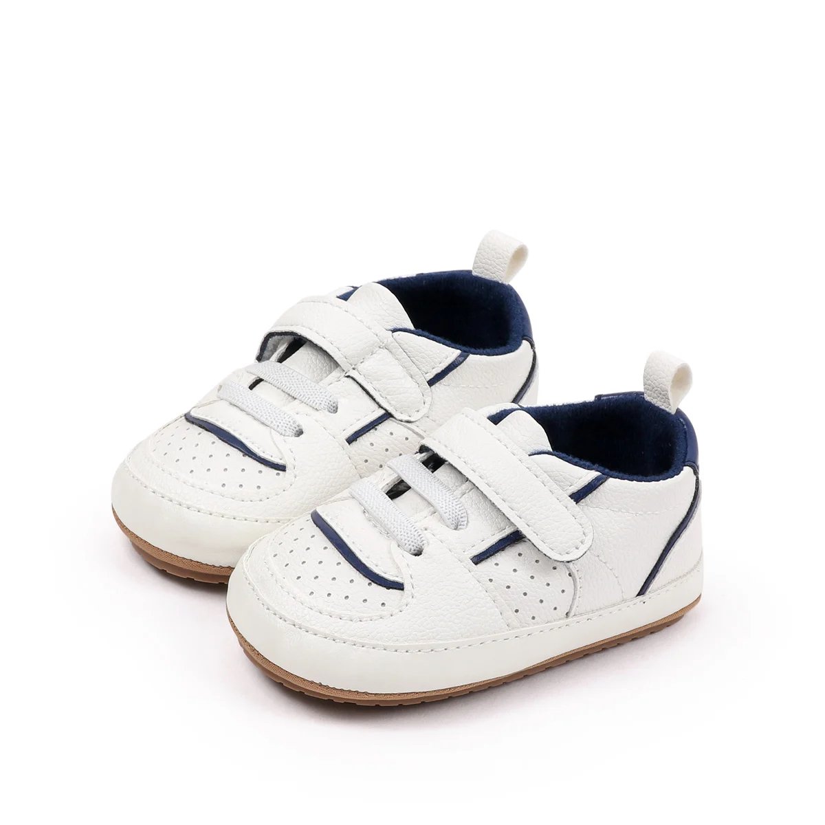 Unisex Hook&loop Anti-slip Prewalker Baby Boys and Girls Shoes First Walking Baby Shoes factory