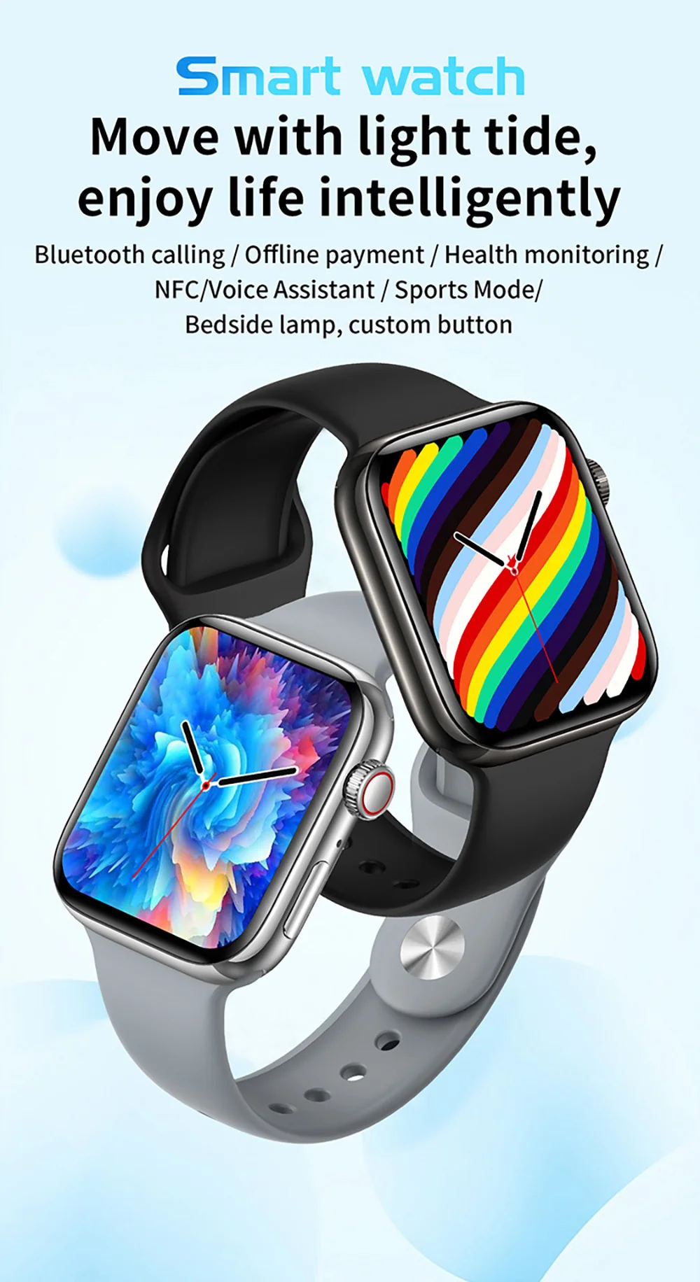 Smartwatch Z51 Series 7 Bluetooth Calls 1.92inch Voice Assistant